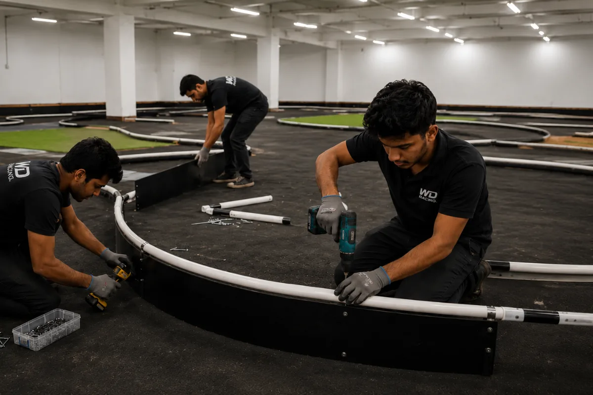 RC arena and track building by WD Racing