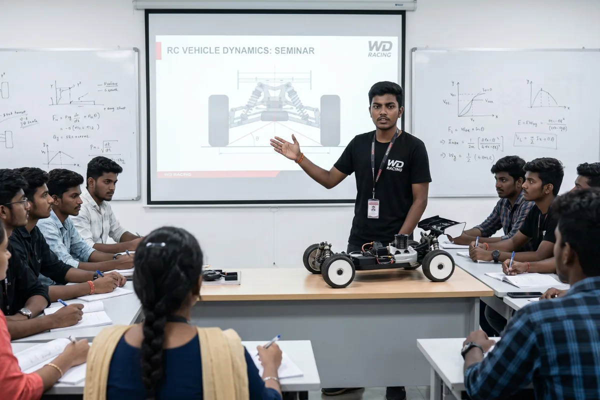 RC motorsport workshops and race events