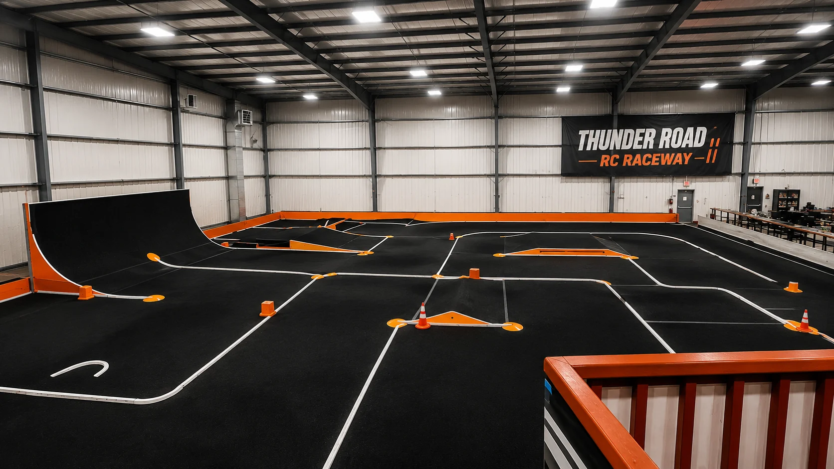 RC on-road and carpet racing surface