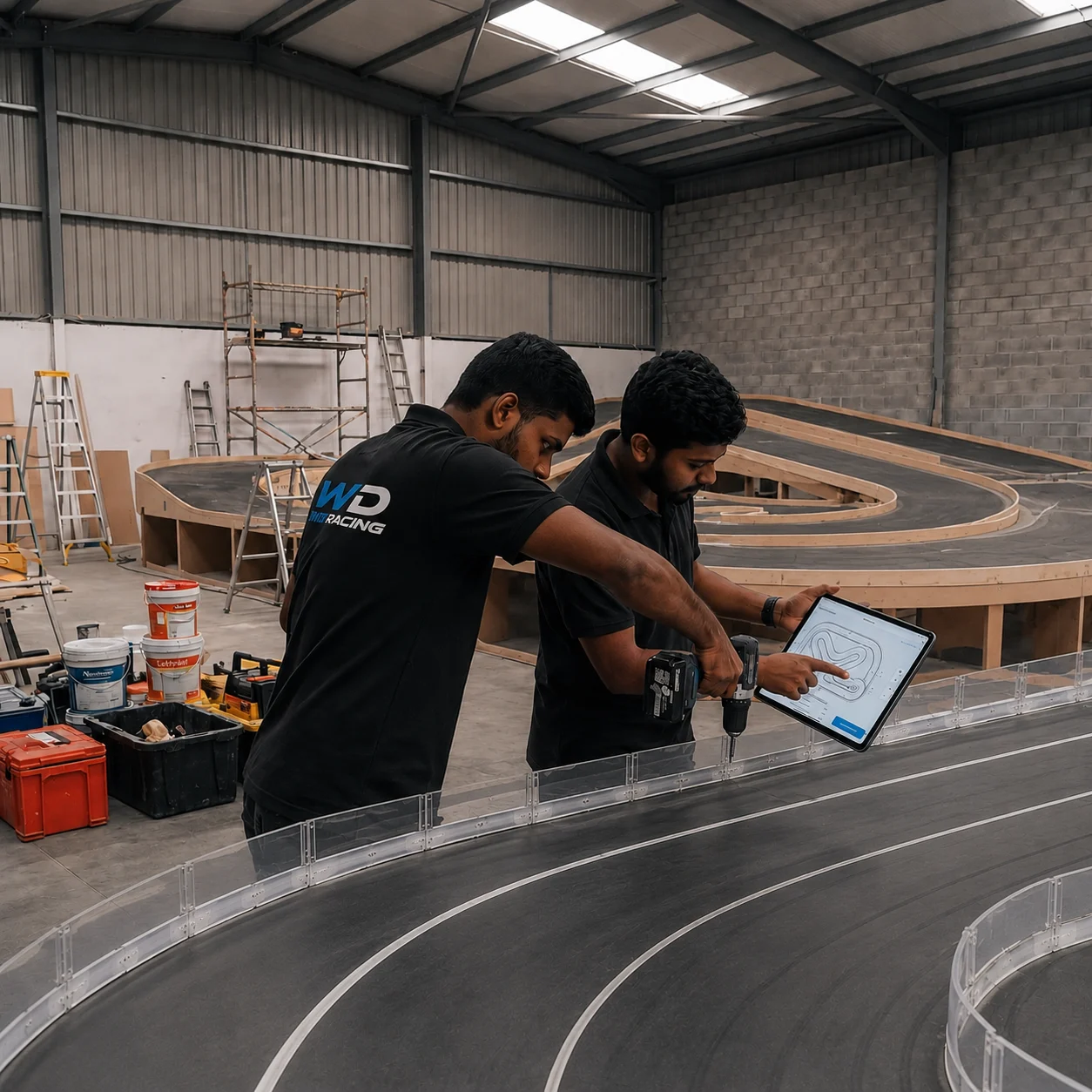 WD Racing RC race organizing and track setup service