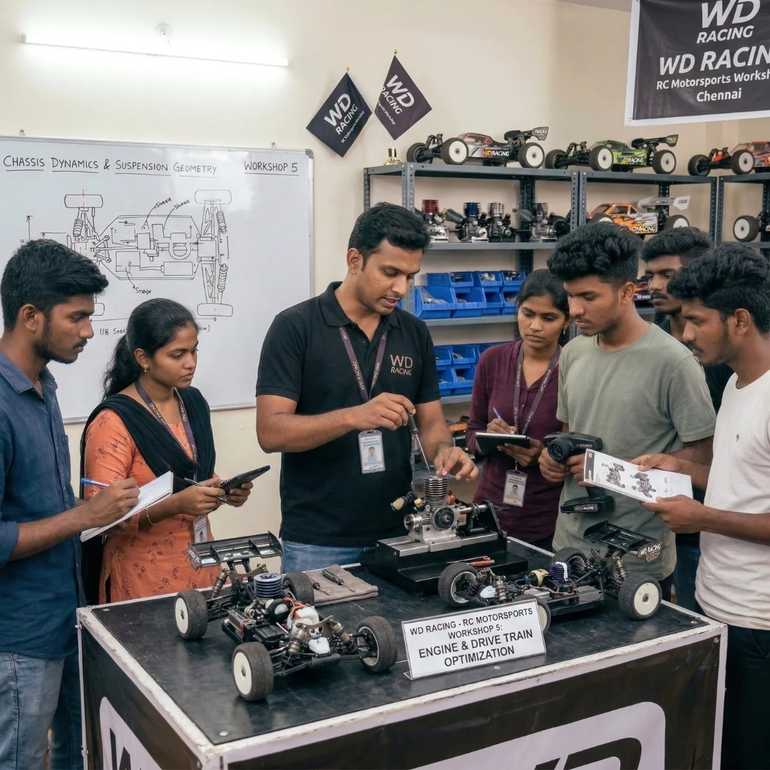 Hands-on RC nitro motorsports workshop